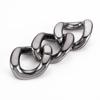 UV Plating ABS Plastic Linking Rings CCB-S162-33B-1