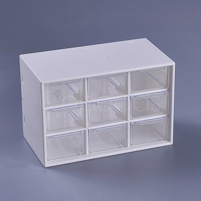 Plastic Cosmetic Storage Display Box AJEW-WH0096-62-1