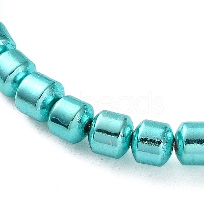 Electroplated Synthetic Non-magnetic Hematite Beads Strands G-C248-C01-4mm-02-1