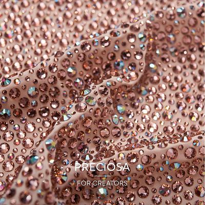 Preciosa® Crystal Hotfix Flatback Stones Y-PRC-HSS16-10070-200-1