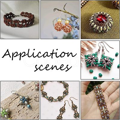720Pcs Colours Luster Czech Glass Seed Beads GLAA-NB0001-51A-1