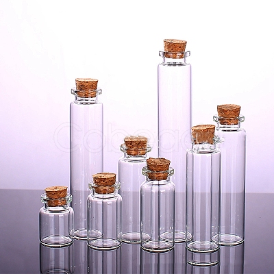 Glass Wishing Bottles LS-PW-WG96665-01-1