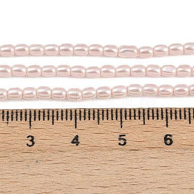 Electroplated Shell Pearl Beads Strands BSHE-H113-06A-07-1