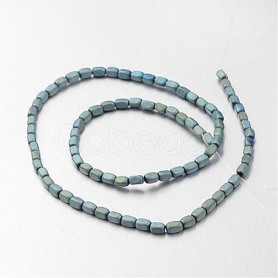 Electroplate Non-magnetic Synthetic Hematite Bead Strands G-F300-40B-F-1