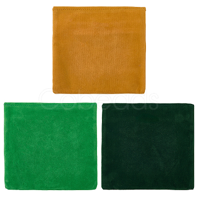 3Pcs 3 Colors Folding Velvet Jewelry Storage Bags for Earrings Rings Bracelets ABAG-CN0001-69A-1