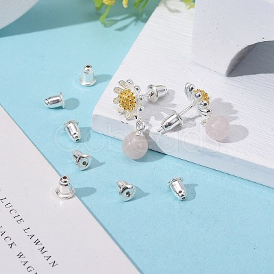 925 Sterling Silver Ear Nuts STER-K167-037D-S-1