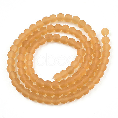 Transparent Glass Beads Strands LS-GLAA-T032-T4mm-MD08-1