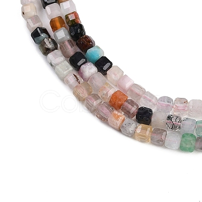 Natural Mixed Gemstone Beads Strands X-G-K312-01A-01-1