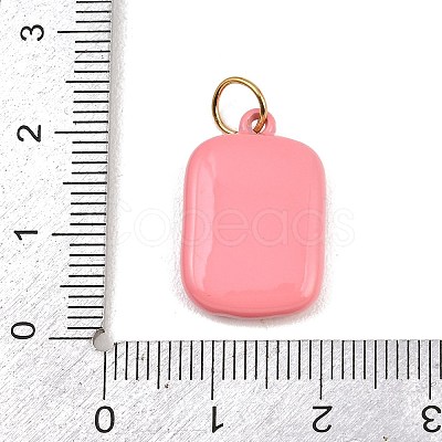 Printed 304 Stainless Steel Pendants STAS-B125-03I-G-1
