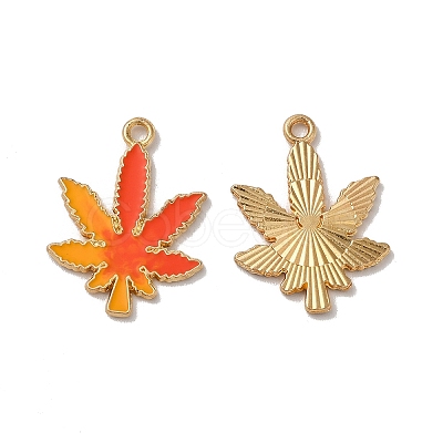 Alloy Enamel Pendants PALLOY-E028-14B-02-1