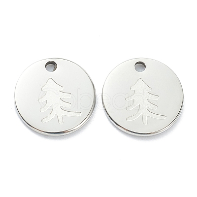 Non-Tarnish 304 Stainless Steel Charms STAS-P280-13P-1