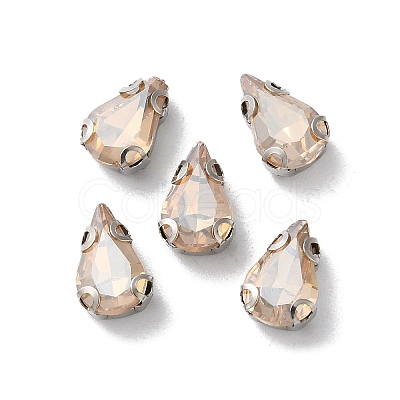 Teardrop Sew on Rhinestone RGLA-L028-09C-04-1