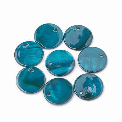 Freshwater Shell Pendants X-SHEL-T007-75A-1