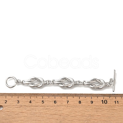 Brass Bracelet Making KK-K388-64P-1