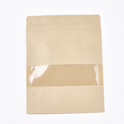 Resealable Kraft Paper Bags OPP-S004-01A-1
