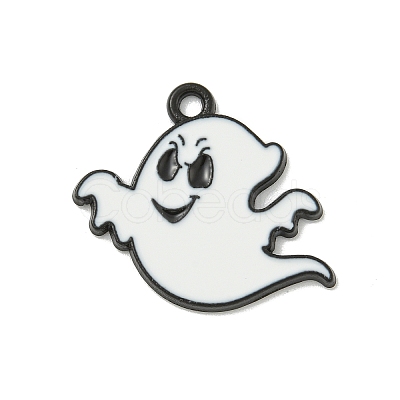 Halloween Theme Alloy Enamel Pendants ENAM-I060-11D-1