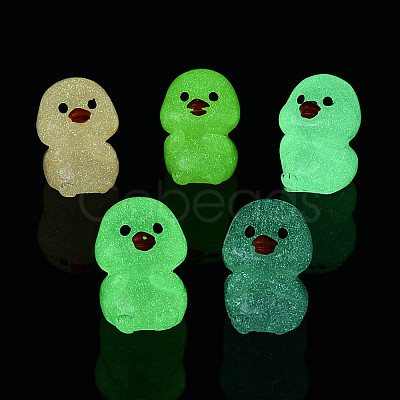 Luminous Resin Chick Display Decorations RESI-T026-06M-1
