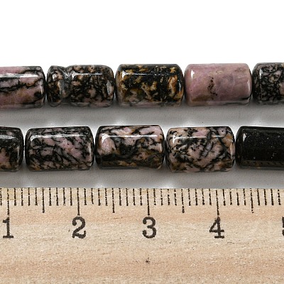 Natural Rhodonite Beads Strands G-M420-E07-03-1