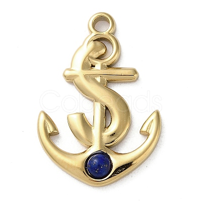 PVD Vacuum Plating 316 Stainless Steel Pendants STAS-C090-05G-02-1