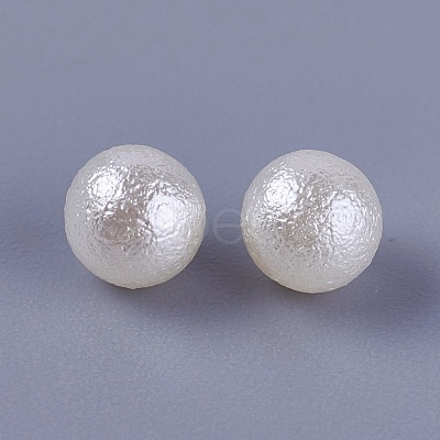 Eco-Friendly ABS Plastic Imitation Pearl Beads KY-WH0012-01B-1