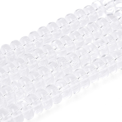 Transparent Glass Beads Strands GLAA-ZX008-6mm-19A-1