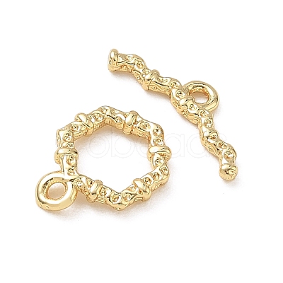 Brass Toggle Clasp KK-D289-53C-G-1