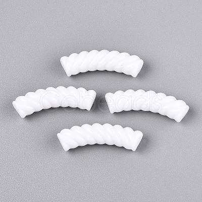 Opaque Acrylic Beads X-OACR-A016-03K-1