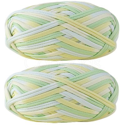Super Bulky Polyester T-Shirt Cloth Strip Yarn OCOR-SZ0002-10H-1