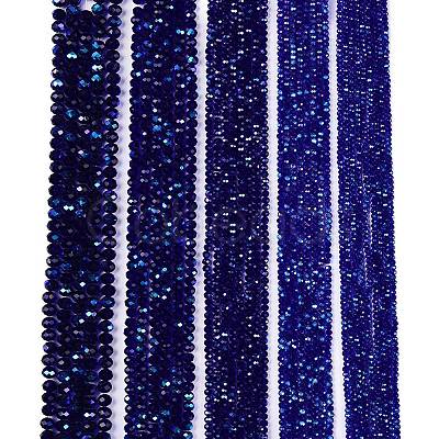 Electroplate Glass Beads Strands LS-EGLA-A044-T4mm-L06-1