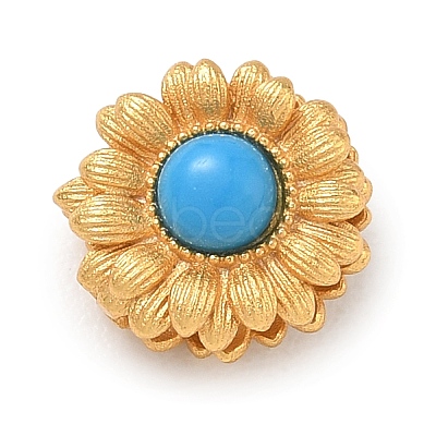 Brass Flower Beads GG-D002-12G-03-1