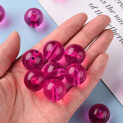 Transparent Acrylic Beads MACR-S370-A20mm-706-1