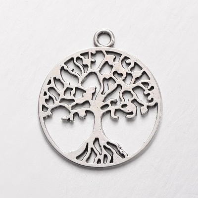 Tibetan Style Alloy Pendants LS-TIBEP-5347-AS-FF-1