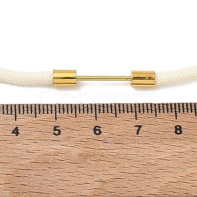 Adjustable Nylon Cord Necklace Making KK-CBACFA2-02G-33-1