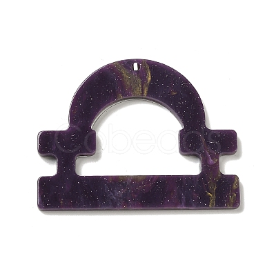 Acrylic Keychain Pendants SACR-S608-04C-02-1