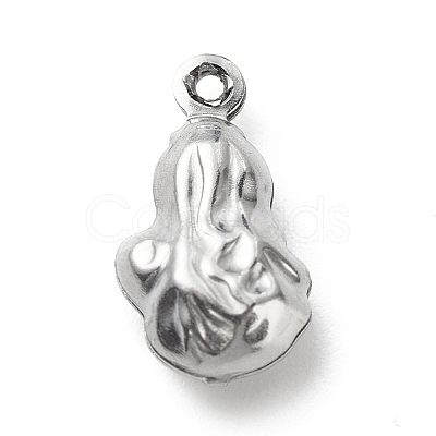 Non-Tarnish 304 Stainless Steel Pendants STAS-D243-01-1