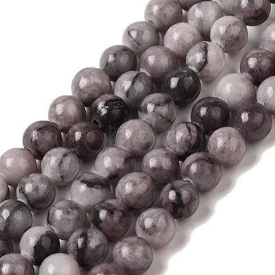 Natural Gemstone Beads Strands G-H067-A01-6MM-1
