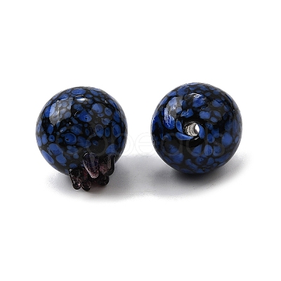 Handmade Lampwork Bumpy Beads LAMP-V002-01B-1