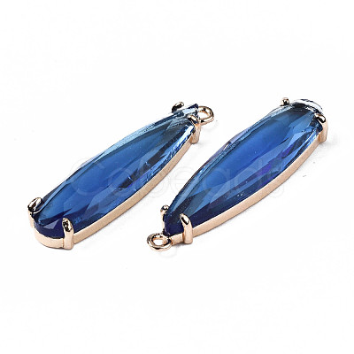 Transparent Glass Pendants GLAA-T007-15-1