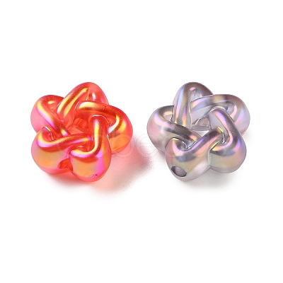 UV Plating Transparent Acrylic Beads AC-CBA5E93-08-1