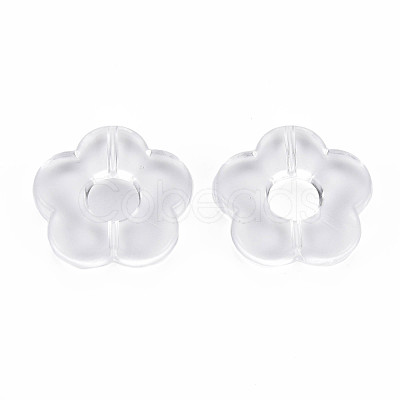 Transparent Acrylic Beads TACR-T003-17A-01-1