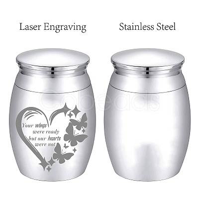 CREATCABIN Alloy Cremation Urn AJEW-CN0001-88B-1