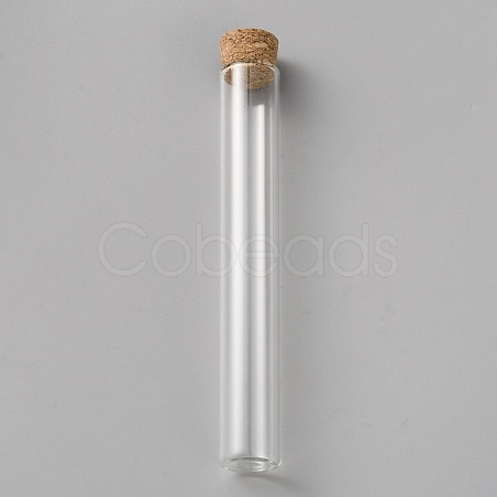 Glass Bottle Bead Containers AJEW-WH0609-271-1