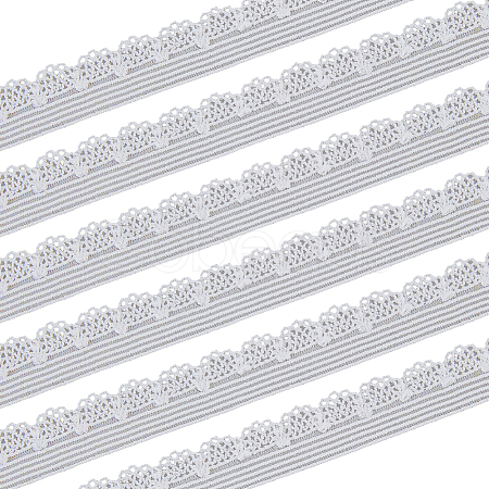 1 Roll Chinlon Elastic Lace Trim OCOR-BC0006-42B-1