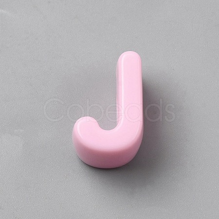 Acrylic European Beads OACR-WH0050-09J-1