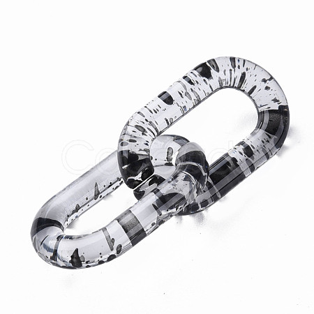 Transparent Acrylic Linking Rings OACR-N009-013B-08-1