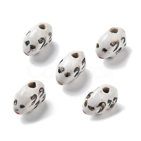 Handmade Porcelain Beads PORC-L079-01-1