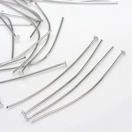 Iron Flat Head Pins IFIN-R217-0.7x50-P-NF-1