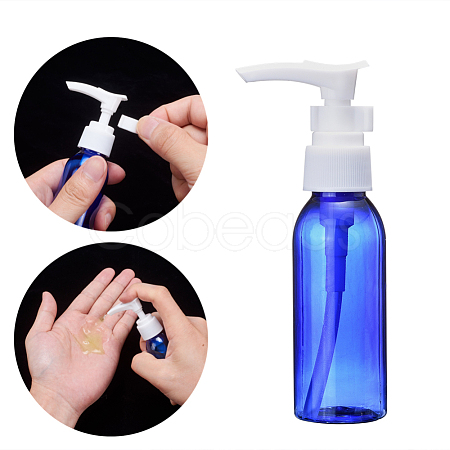 50ml Refillable PET Plastic Empty Pump Bottles for Liquid Soap TOOL-Q024-01A-02-1