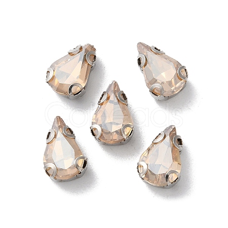Teardrop Sew on Rhinestone RGLA-L028-09C-04-1