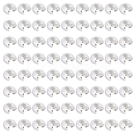 500Pcs Iron Crimp Beads Covers IFIN-ME0001-23A-1